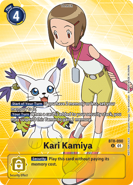 Kari Kamiya, BT8-090-p2