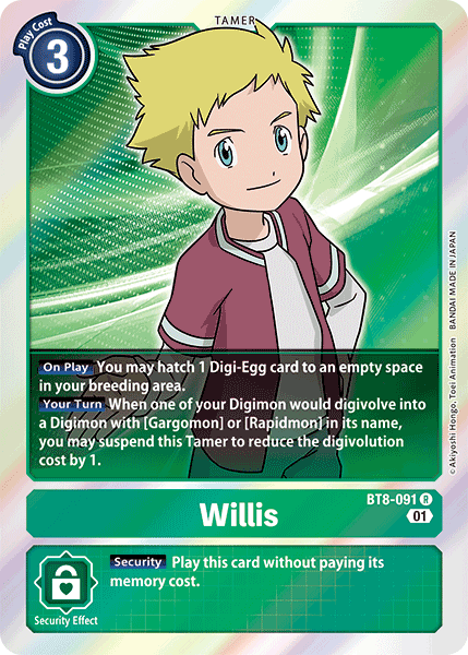 Willis, BT8-091