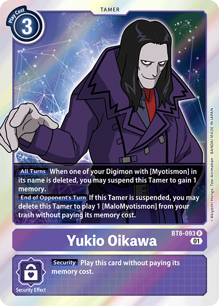 Yukio Oikawa, BT8-093