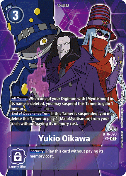 Yukio Oikawa, BT8-093-p1