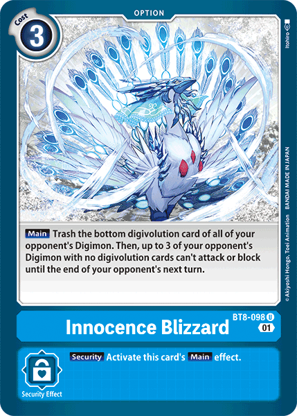 Innocence Blizzard, BT8-098