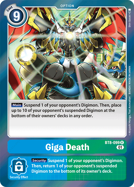 Giga Death, BT8-099