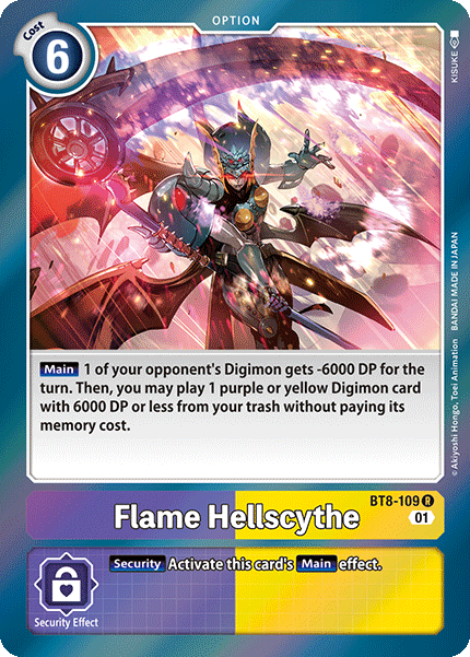 Flame Hellscythe, BT8-109