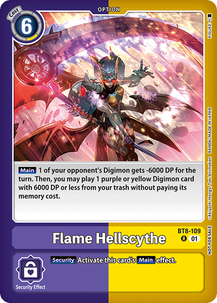 Flame Hellscythe, BT8-109-p1
