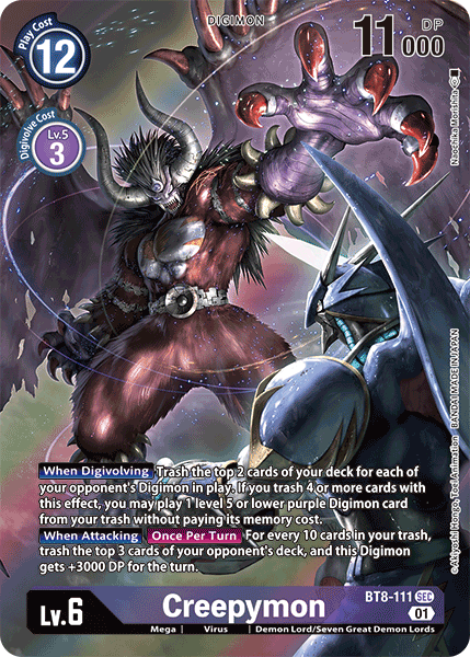 Creepymon, BT8-111-p1