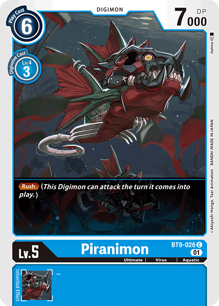 Piranimon, BT9-026