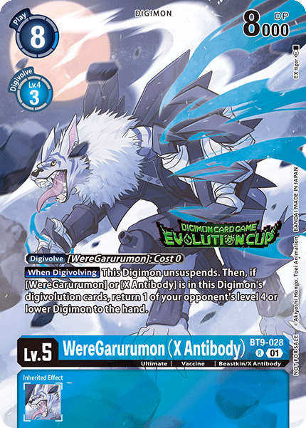 WereGarurumon (X Antibody), BT9-028-p1