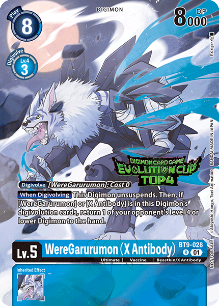 WereGarurumon (X Antibody), BT9-028-p2