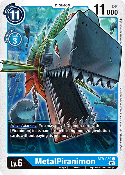 MetalPiranimon, BT9-030