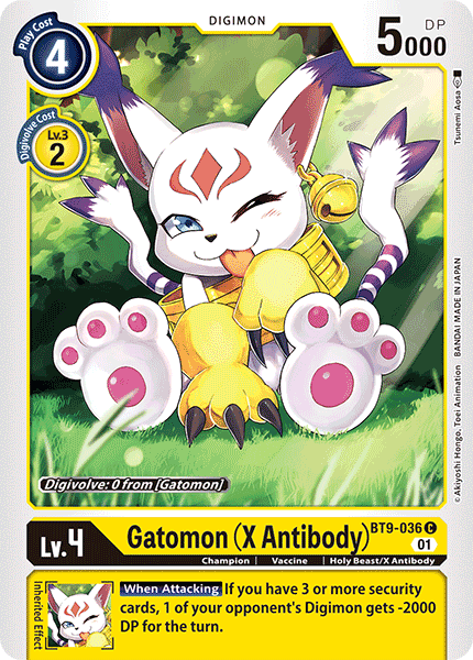 Gatomon (X Antibody), BT9-036