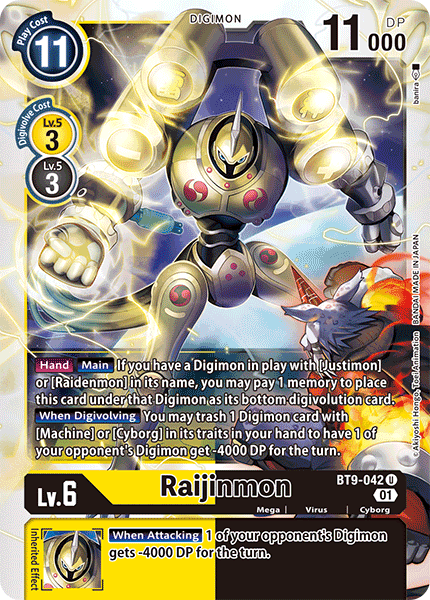 Raijinmon, BT9-042