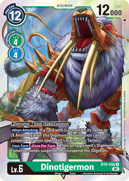 Dinotigermon, BT9-056