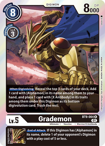 Grademon, BT9-064