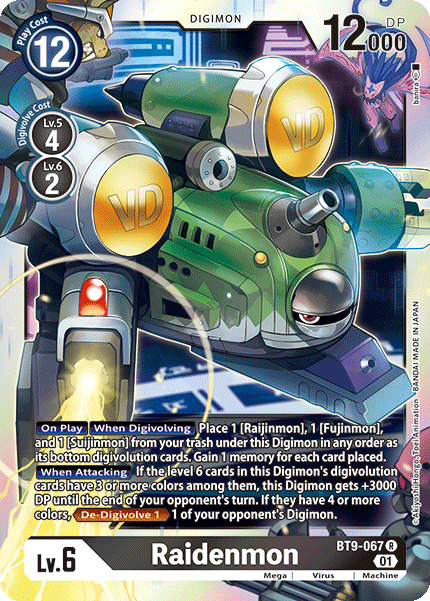 Raidenmon, BT9-067