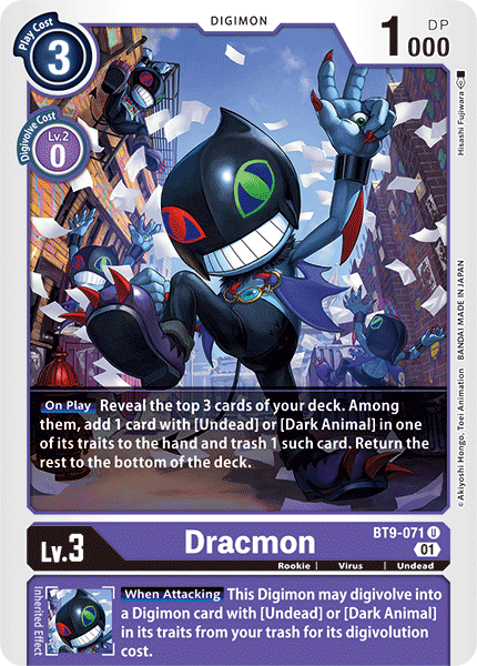 Dracmon, BT9-071
