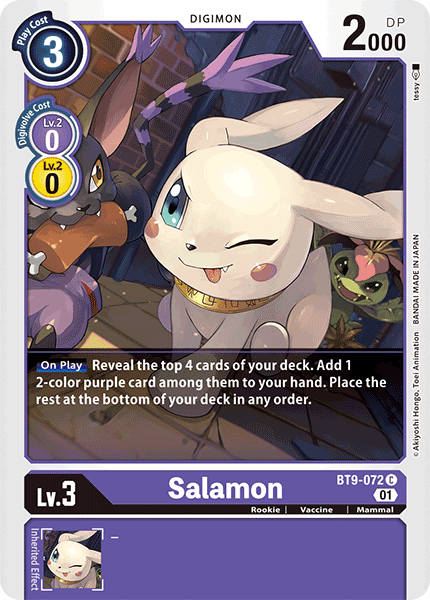 Salamon, BT9-072