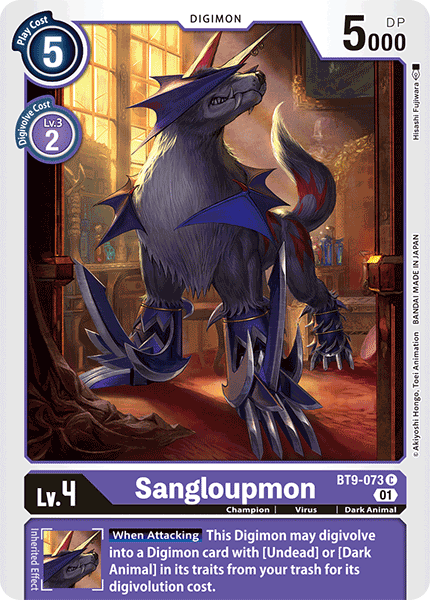 Sangloupmon, BT9-073