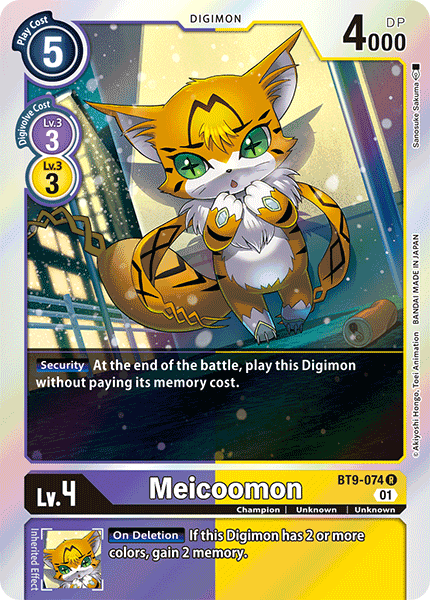 Meicoomon, BT9-074