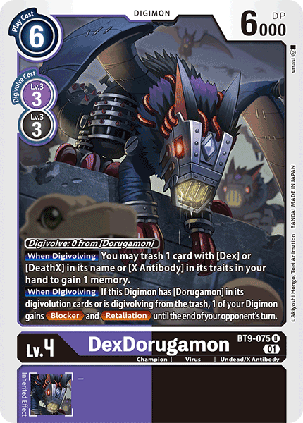 DexDorugamon, BT9-075