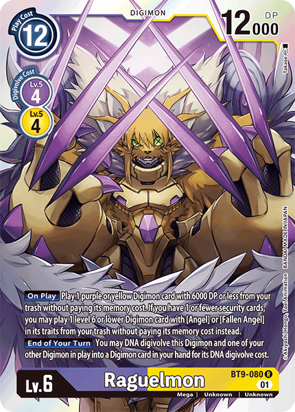 Raguelmon, BT9-080