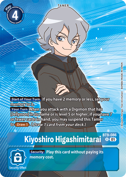 Kiyoshiro Higashimitarai, BT9-086-p1