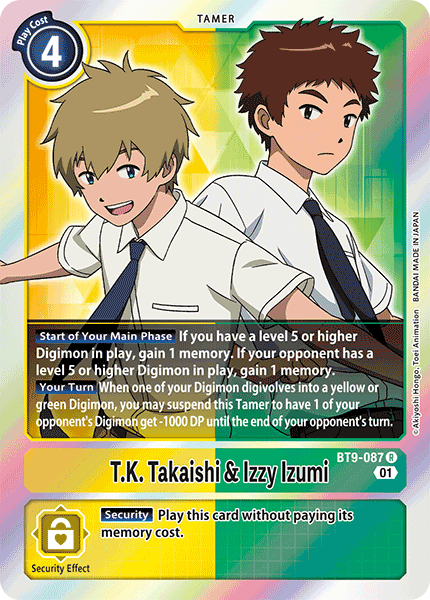 T.K. Takaishi & Izzy Izumi, BT9-087