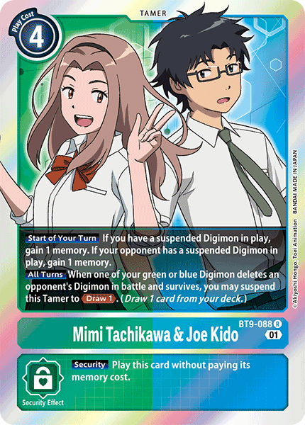 Mimi Tachikawa & Joe Kido, BT9-088