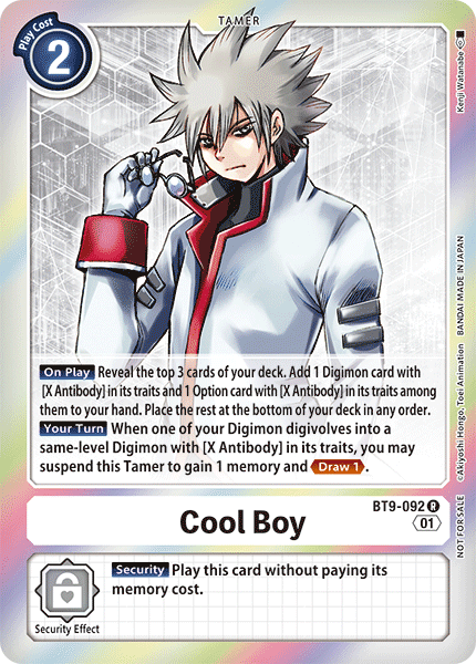 Cool Boy, BT9-092-p1