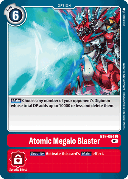Atomic Megalo Blaster, BT9-094