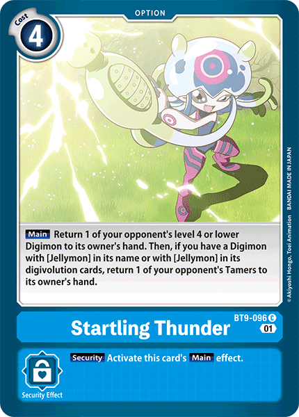 Startling Thunder, BT9-096