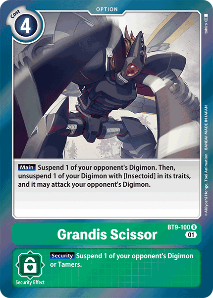 Grandis Scissor, BT9-100
