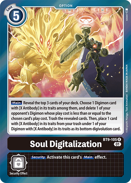 Soul Digitalization, BT9-105