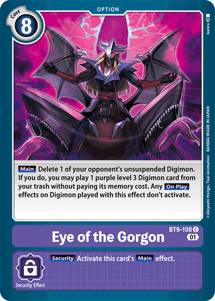 Eye of the Gorgon, BT9-108