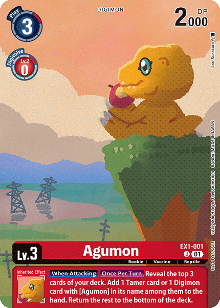 Agumon, EX1-001-p2