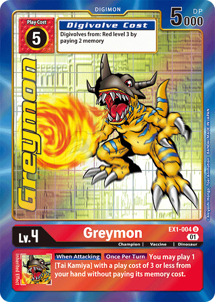 Greymon, EX1-004-p1