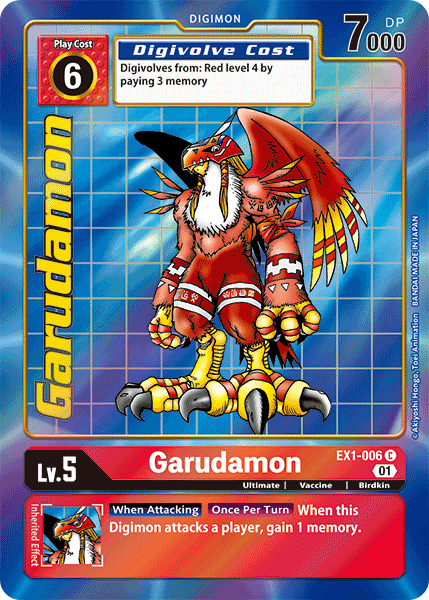 Garudamon, EX1-006-p1