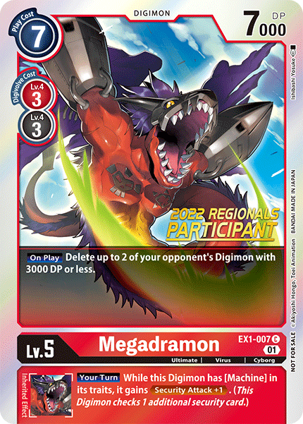 Megadramon, EX1-007-p1