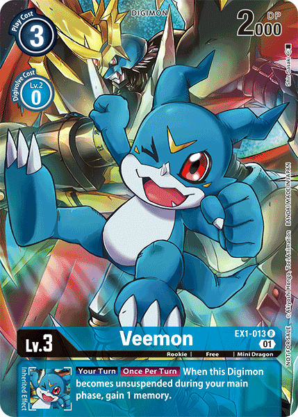 Veemon, EX1-013-p1