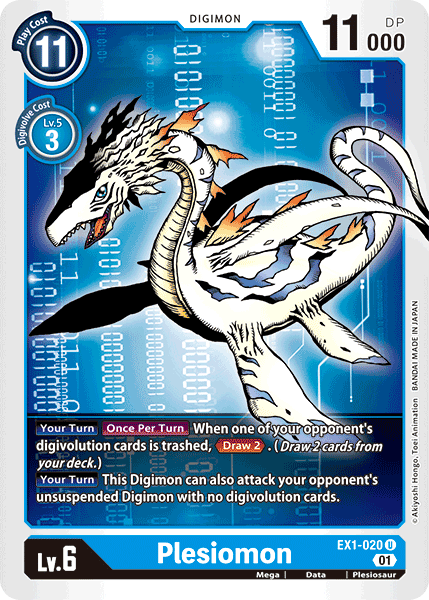 Plesiomon, EX1-020