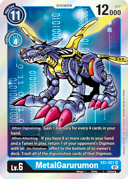 MetalGarurumon, EX1-021