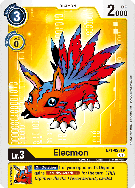 Elecmon, EX1-023