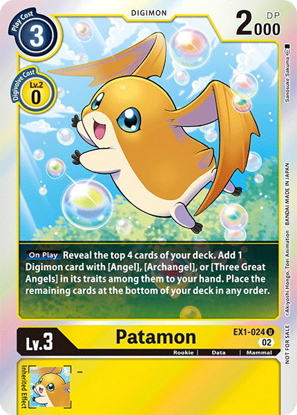 Patamon, EX1-024-p2