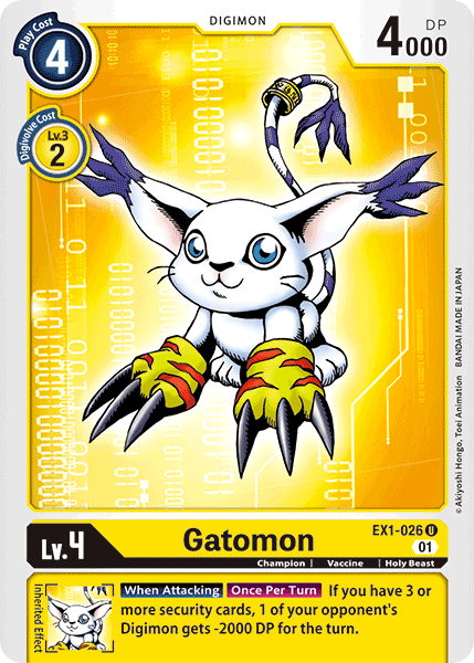 Gatomon, EX1-026
