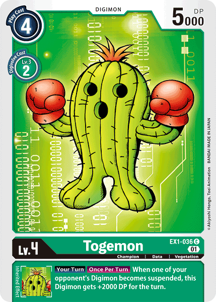 Togemon, EX1-036