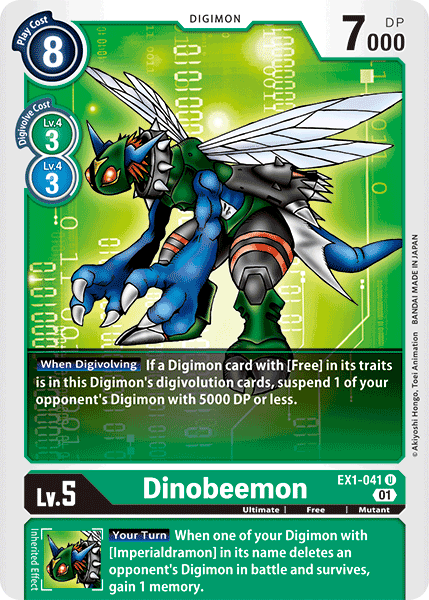 Dinobeemon, EX1-041