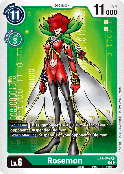 Rosemon, EX1-042
