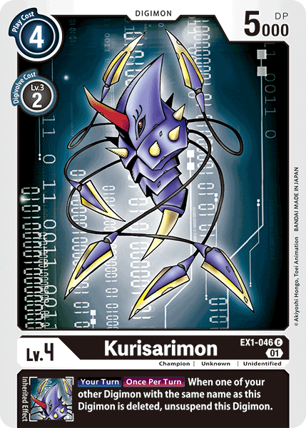 Kurisarimon, EX1-046