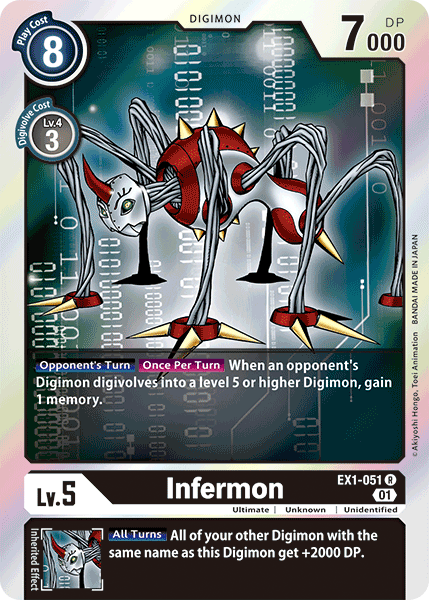 Infermon, EX1-051