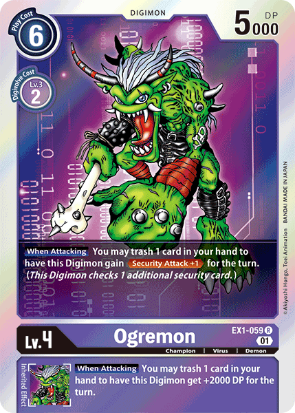 Ogremon, EX1-059