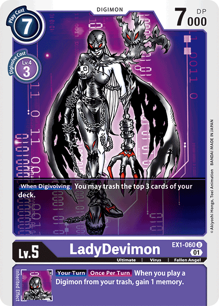 LadyDevimon, EX1-060